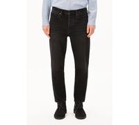 MAAKXY RELAXED TAPERED JEANS | Bio-Baumwoll Mix non stretch - schwarz (34-32)