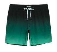 Maamgic Herren 4 Way Stretch Badehose Badeshorts Schnelltrocknend Badeshorts Kurz Beachshorts für Strand und Wassersport MEHRWEG,Cyanblau,M