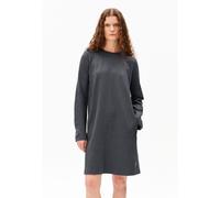 MAARILIANA LANGÄRMLIGES JERSEYKLEID | LENZING™ ECOVERO™ Viskose-Mix - grau (S)