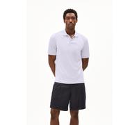 ARMEDANGELS MAARIO - Männer Regular Fit Poloshirt - lila S soft lilac