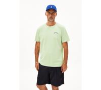 MAARKOS ARMEDANGELS - Herren Midweight T-Shirt aus recyceltem Baumwoll Mix green ash M