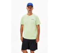 MAARKOS ARMEDANGELS | Heavyweight T-Shirt aus recyceltem Baumwoll Mix - grün (XXL)