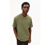 Armedangels - MAARKOS HEAVY WEIGHT T-SHIRT fatigue green - Gr. - XXL