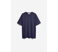 MAARKOS LEINEN-MIX T-SHIRT | Leinen-Mix - blau (XL)