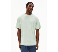 MAARKOS LEINEN-MIX T-SHIRT | Leinen-Mix - türkis (L)