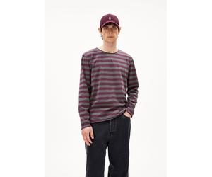 MAARKOS LS STRIPES BR | Longsleeve aus Bio-Baumwolle - mehrfarbig (M)