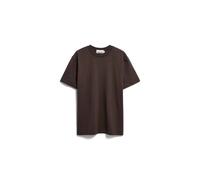 Armedangels T-Shirt MAARKOS MID WEIGHT - 100% Bio-Baumwolle - braun (M)