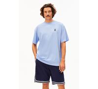 MAARKOS NO PLASTIC T-SHIRT | 100% Bio-Baumwolle - blau (XXL)