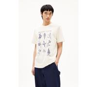 MAARKOS PRESERVE | Heavyweight T-Shirt aus recyceltem Baumwoll Mix - beige (XL)