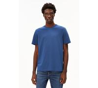 ARMEDANGELS Herren Heavyweight T-Shirt aus recyceltem Baumwoll Mix MAARKOS Relaxed Fit Dark Morning