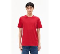 ARMEDANGELS MAARKOS - Männer Relaxed Fit T-Shirt - rot L scarlet red