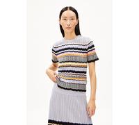 ARMEDANGELS MAAYA STRIPES - Frauen Fitted Strickpullover - mehrfarbig XS misty morning-deep rosalilly