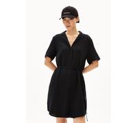 MABELAA MUSSELIN | Webkleid aus Bio-Baumwolle - schwarz (S)