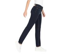 MAC Damen Jeans Angela Slim-Fit 5‑Pocket Dunkelblau Größe 40/L32