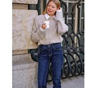 Mac - Damen 5-Pocket Jeans, Angela (5240), Größe:W38, Länge:L30, Farbe:New Basic wash (D845)