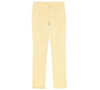 MAC Angela New Stretchjeans Slim Fit Straight Leg Damen Denim, Farbe:dunkelgelb, Damengrößen:44, Hosenlänge:L32