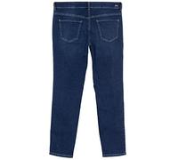 MAC Angela Pipe Stretchjeans Slim Leg Damen Denim, Farbe:blau, Damengrößen:44, Hosenlänge:L32