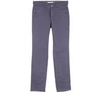 MAC Angela Stretchjeans Slim Fit Straight Leg Damen Denim, Farbe:grau, Damengrößen:42, Hosenlänge:L30