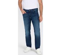 MAC Arne Modern Fit Hose Dark Vintage Blue, Einfarbig