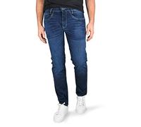 MAC Regular Fit Jeans aus Baumwoll-Mix in Dunkelblau, Größe 34/30