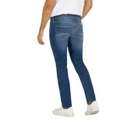 MAC Arne Pipe Jeans in blauer Vintage-Waschung W42 / L32 Straight Fit