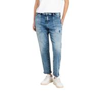 MAC Baggy Jeans Iowa in Blau mit Destroyed-Effekten D38 Loose Fit