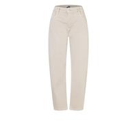 MAC - Barrel Fit Hose mit hoher Taille in 7/8-Länge beige - Gr. - 38
