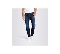 MAC Ben Regular Fit Hose Dark Vintage Wash, Einfarbig