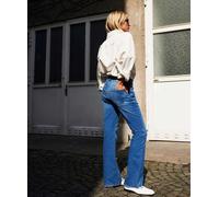 Bootcut-Jeans MAC "BOOT" Gr. 38, Länge 30, blau (medium blue30) Damen Jeans (59135326-38) medium blue30
