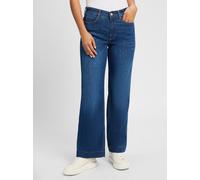 MAC Bootcut-Jeans Damen Baumwolle blau, 38-32