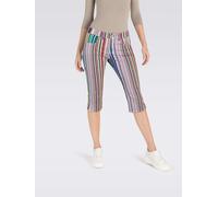 MAC Caprihose in Bunt - Größe 34/L19 | Damenhosen