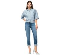 MAC Carol Sommerjeans mit Relaxed Fit in Blau D40 / L28 Loose Fit