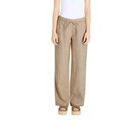 MAC Chiara Belt Leinenhose mit elastischem Bund D36 / L32 Wide Fit