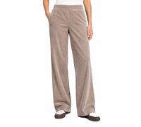 MAC Cordhose CHIARA Damen Gr. 44 Länge 30 Loose Fit Weites Bein Oxide Braun