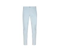 Chinohose MAC "Driver", Herren, Gr. 38, Länge 32, blau fog, Web, Obermaterial: 89% Baumwolle, 8% Polyester, 3% Elasthan, figurumspielend knöchellang, Hosen Chinohose, mit Stretch (22376412-38) blau fo