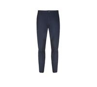 Chinohose MAC "Griffin", Herren, Gr. 34, Länge 28, nautic blau, Web, Obermaterial: 55% Baumwolle, 40% Polyamid, 5% Elasthan, regular fit knöchelfrei, Hosen Chinohose, mit Taschen (81560654-34) nautic