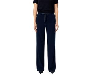 MAC Christy Wide Leg Hose in Dunkelblau D44 / L30 Wide Fit