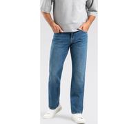 MAC Comfort Fit Hose Dark Blue Authentic Wash, Einfarbig