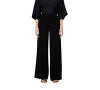 MAC Coralie Wide Leg Hose in Schwarz D40 / L30 Wide Fit