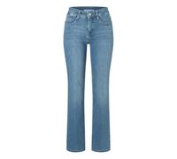 Mac - Damen 5-Pocket Jeans, Laura Authentic (5225-90-0387L), Größe:W40, Länge:L28, Farbe:Authentic Baby Blue (D429)