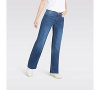 Mac - Damen 5-Pocket Jeans, Wide Authentic (5228-90-0387L), Größe:W40, Länge:L30, Farbe:Fashion Blue Washed (D620)