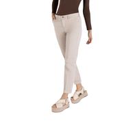 MCA Damen Chino Turn Up Straight Jeans, per Pack Beige (Ivory PPT 208R), W38 (Herstellergröße: 38/Ol)