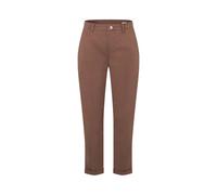 MAC Damen Chinohose "Chino Turn Up", braun, Gr. 32