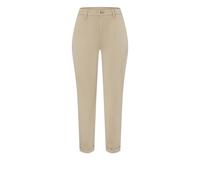 MAC Damen Chinohose TURN UP, camel, Gr. 46