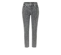 MAC - Damen Hose | RICH SLIM grau mehrf. - Gr. - 34/28