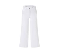 MAC Damen Jeans DREAM WIDE CROPPED, weiss, Gr. 42