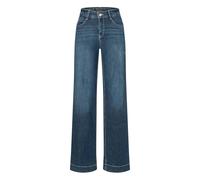 MAC Damen Jeans DREAM WIDE Straight Fit, darkblue, Gr. 34/32