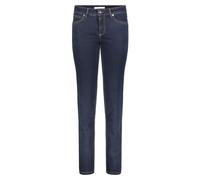 MAC Jeans Melanie – Gerade geschnitten, Stretch – Dunkelblau Rinsewash – Damen Größe 44/L32