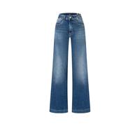 MAC Stretch-Jeans RICH PALAZZO Damen Wide Fit Navy Heavy Wash Gr. 44 L30