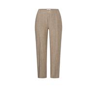 MAC Nora Cropped 7/8 Leinenhose sanddrift melange 34